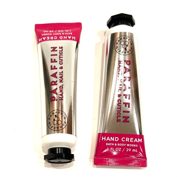 Bath & Body Works LOT Set of 2 Paraffin Hand & Nail Cream Lotion 1 fl oz ea NEW - Picture 5 of 5